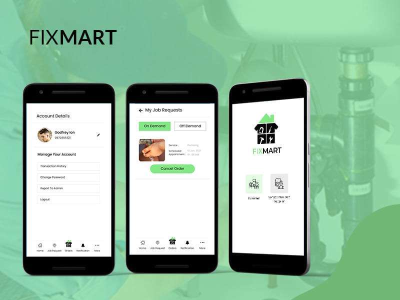 Fixmart – Professional Services App
