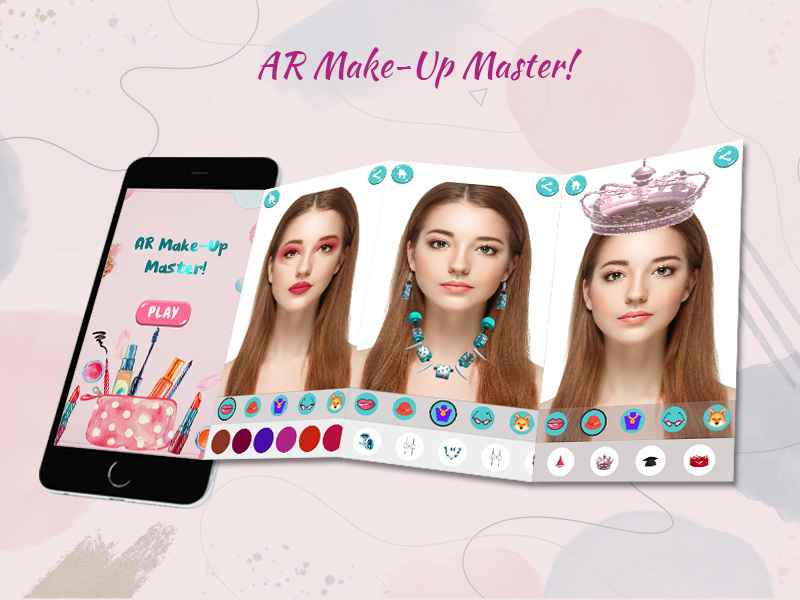 Ar Make-up Master: Augmented Reality Face Makeup Application