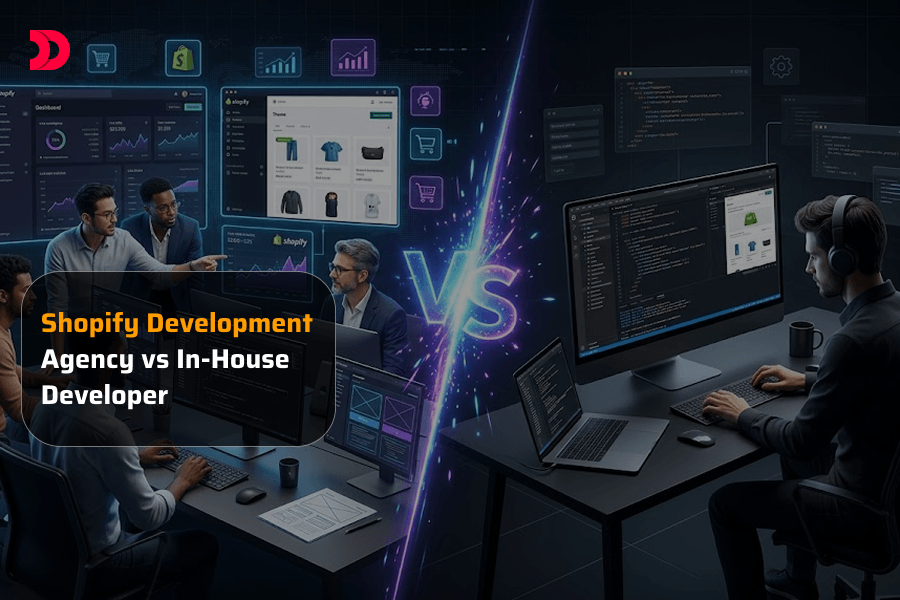 Shopify Development Agency vs In-House Developer