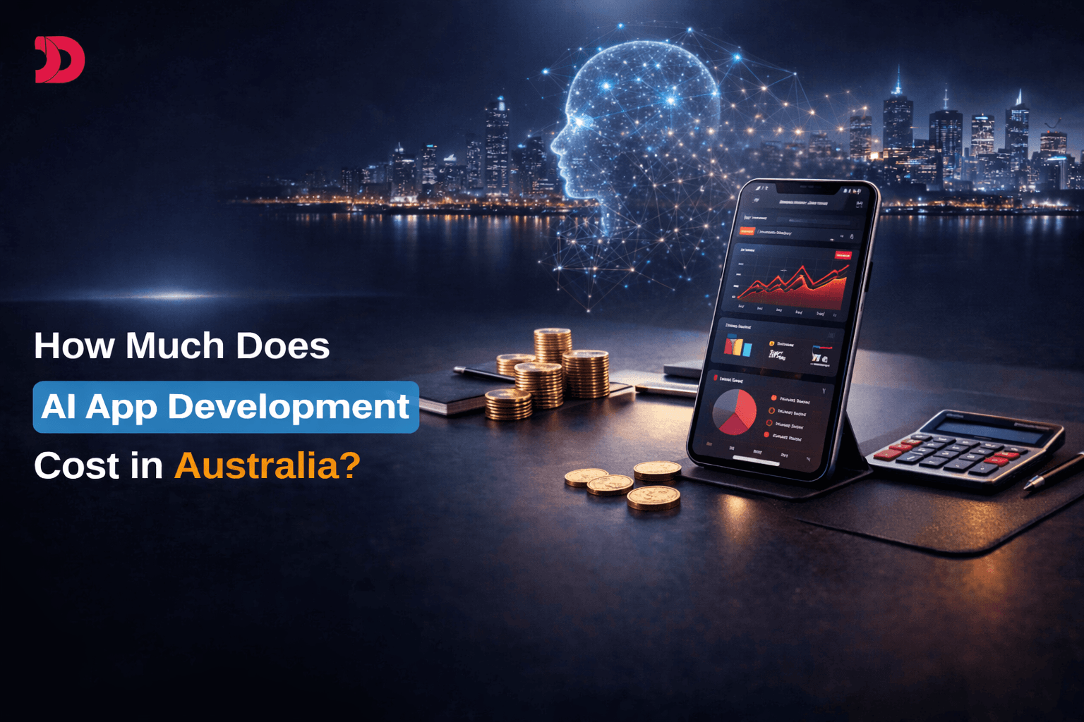 AI app development cost in Australia